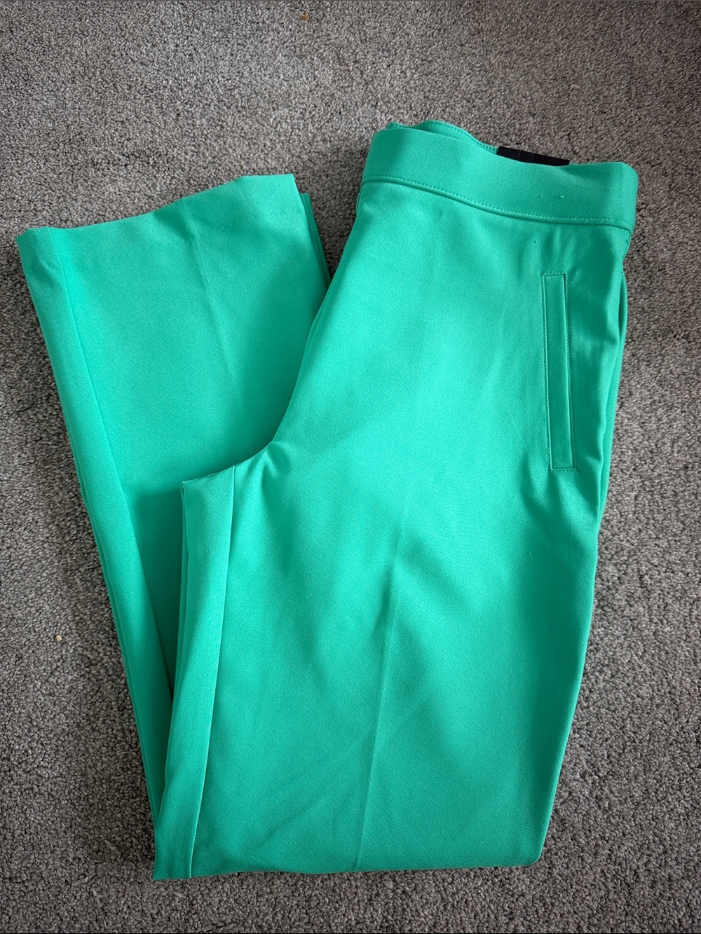 Jules & Leopold Bright Teal Ponte Trousers